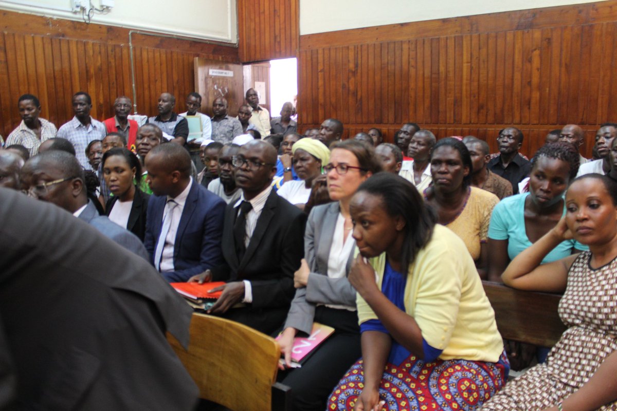 Our legal team gave it their all. They went in with singleness of mind but the reason why we chose them after meeting numerous lawyers was because they demonstrated both legal Prowess &amp; Compassion for the victims. To Charles, Gideon &amp; Olel, Asanteni sana for never giving up on