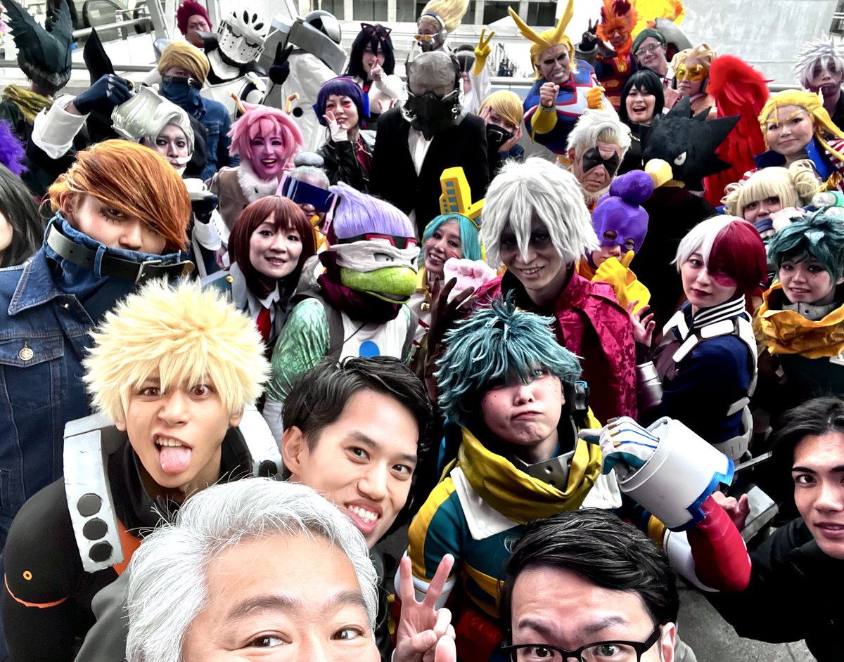 ヒロアカギャザリング終わったー！
次回は18:00
大階段下で待機