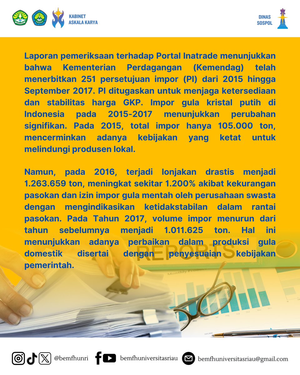 BEM Fakultas Hukum Universitas Riau tweet media