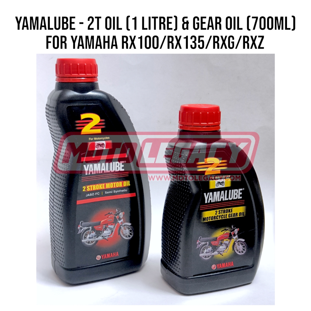 Motolegacy's tweet photo. YamaLube Engine/Gear Oil and YamaLube 2T Oil are now available in stock @motolegacy for Yamaha RX100/RXG/RX135 &amp; RXZ 

#motolegacyspares #yamalube #Yamaharx100 #yamaharx135 #Yamaharxz #rx100 #RX135 #RXZ https://t.co/9gKOfrBrvX