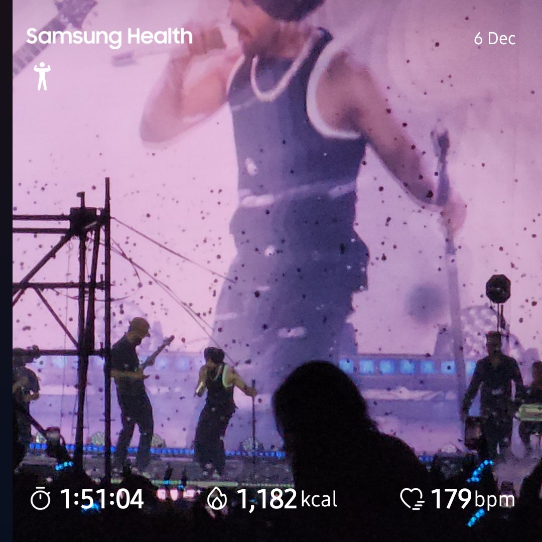 specialkartik's tweet photo. Who needs the gym when you have a #Diljit concert? Cardio? ✅ Squats? ✅  
Unlimited Bhangra moves? ✅ 
I officially got my workout done while jamming to the beats! Thank you, @diljitdosanjh, for the music and the calorie burn. What a night! #DiljitDosanjh #Bengaluru https://t.co/DYeDF973LR