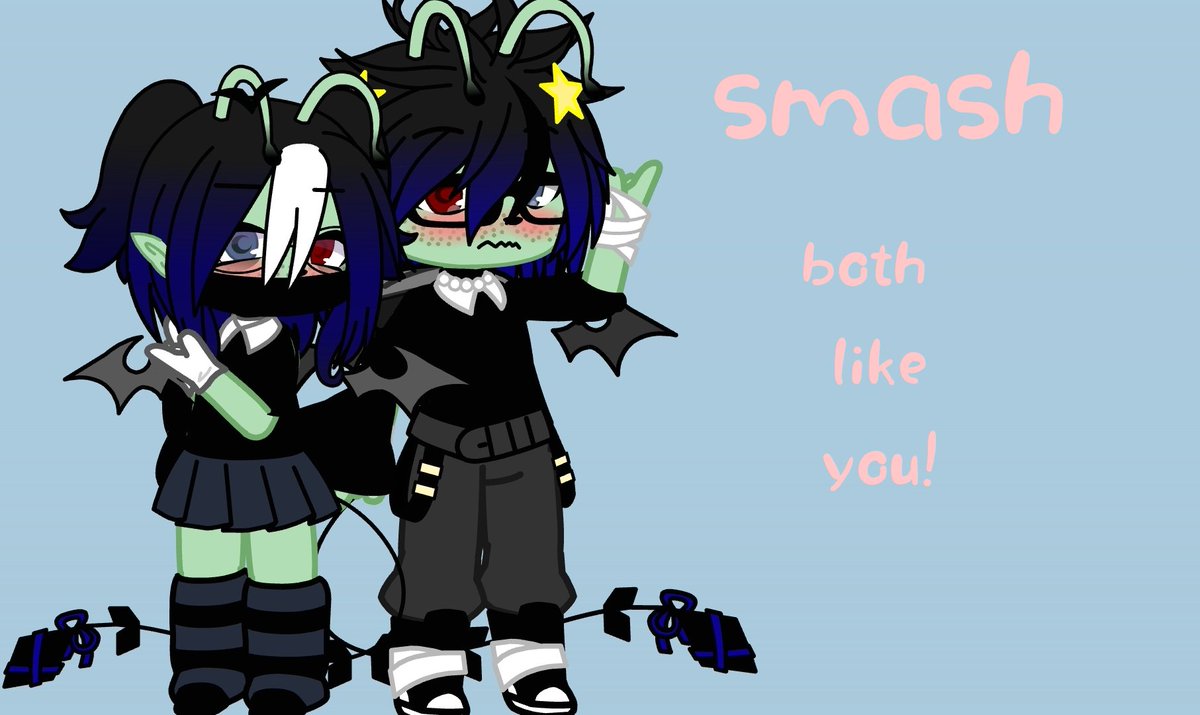 Oliverisgay14's tweet photo. Smash or pass with Comet and Star!! Made them in gacha Club!
#gacha #gachaclub #gachalife #gachalife18 #gachalifelewd #gachaclubheat #gachagaynsfw #gachaheatcommunity #gachansfw #gachansfwcommunity #gachar34 #gacharule34 #gachaslut #gachaclubheat https://t.co/ZxXzuQIxcM