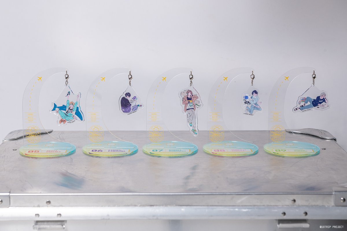 Ib 楽天コレクション グッズセット グッズ情報】 『18TRIP』各班カセットのキャラクターイラストを使用