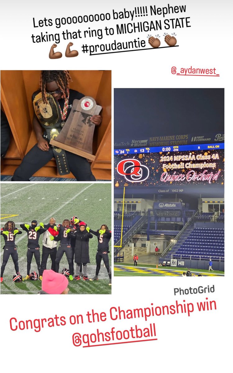 AydanWest0's tweet photo. Whether you call me 5 ⭐️, 4 ⭐️ or 3 ⭐️.  Here’s some numbers you can’t debate.

2 Time Maryland 4A State Champ

#RingMe #BIGQO

Top 5 INT All Time in State of MD
Career INT Leader in MoCounty
Career INT Leader at QO

#AGTG, God be showing off 

@QO_Coach_Kelley @SportyEvans_2 @adamgorney @RivalsFriedman @MohrRecruiting @SWiltfong_ @BrianDohn247 @DemetricDWarren @TheUCReport @PrepRedzoneMD @MSU_Football @CoachPlez