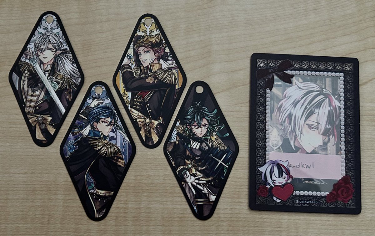k_dkw1's tweet photo. あくねこ  3周年  特典  交換

【求】ルカス、ベレン

【譲】ロノ、バスティン、ハウレス、シロ

郵送のみ📮
複数出し可能ですのでお気軽にお声かけください🍀 https://t.co/WVWE4ZMTdg