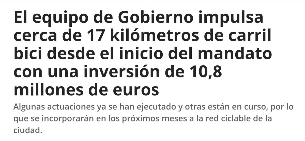 GiovanniOlcese's tweet photo. 🔴 En Valladolid se eliminan carriles bici pero a la vez se anuncian kilómetros y kilómetros de carriles bici financiados por Europa.
👉 En este hilo vamos a contabilizar los carriles bici eliminados y te aseguro que hay más de uno que no conocías... ¡y que nunca conocerás!. 👉🧵 https://t.co/hnF9Dnjro6