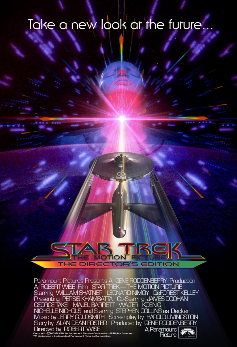 45 years ago, Star Trek made its grand leap into becoming a new life form. From failed TV show to multi million dollar motion picture.  So glad it did. And so proud to have had a hand in its “rebirth”. Here is a poster concept I did in 2022 for the shiny new 4K release. Happy