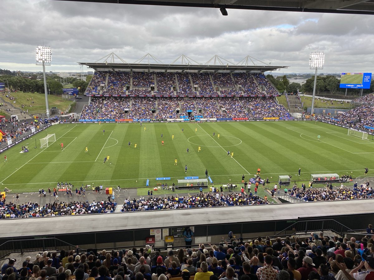 Michael Burgess (@mikeburgess99) on Twitter photo What an occasion. What an atmosphere. One of the best I’ve witnessed in Auckland.
Actually it didn’t really feel like Auckland - more like Argentina or England. Bloody hell.
<a href="/nzheraldsport/">NZ Herald Sport</a>
<a href="/fc_auckland/">Auckland FC</a> <a href="/WgtnPhoenixFC/">Wellington Phoenix 🔥</a> What an occasion. What an atmosphere. One of the best I’ve witnessed in Auckland.
Actually it didn’t really feel like Auckland - more like Argentina or England. Bloody hell.
<a href="/nzheraldsport/">NZ Herald Sport</a>
<a href="/fc_auckland/">Auckland FC</a> <a href="/WgtnPhoenixFC/">Wellington Phoenix 🔥</a>