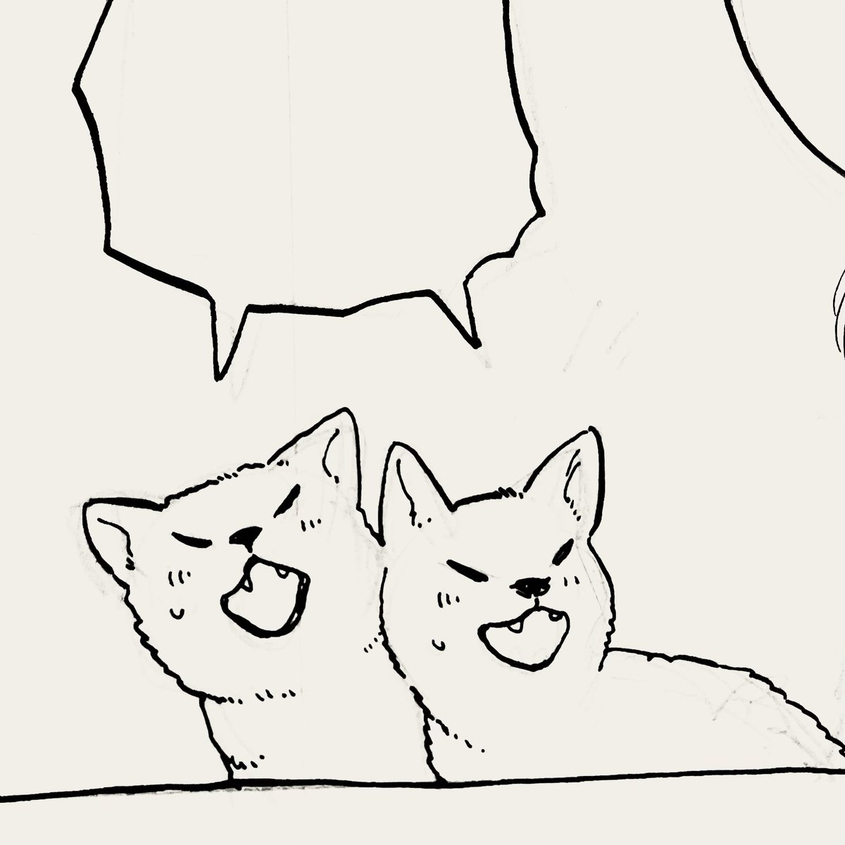 🦊のデフォルメに悩む 