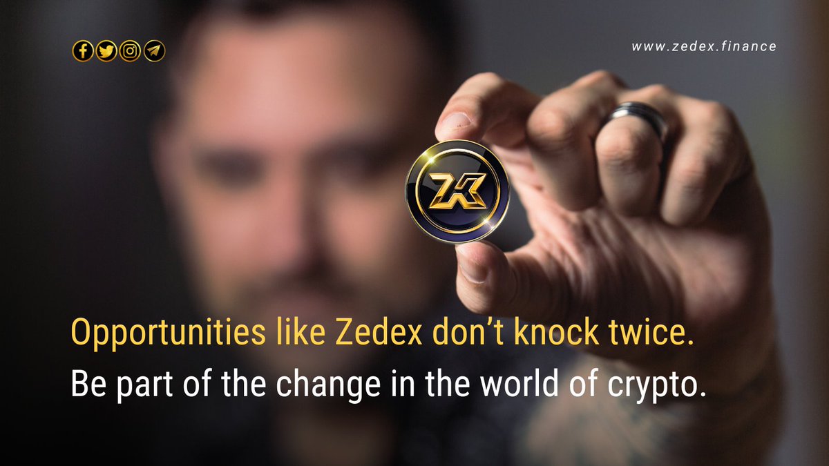 zedex_ecosystem's tweet photo. Opportunities like Zedex don’t knock twice. 🌌📊 Be part of the change in the world of crypto. 

#ZedexFinance #CryptoWins #CryptoFuture #Zedex #CryptoWins #CryptoInvesting #Zedex #DeFi #ZedexAirdrop #FreeCrypto #Zex #ZedexEcosystem #Crypto