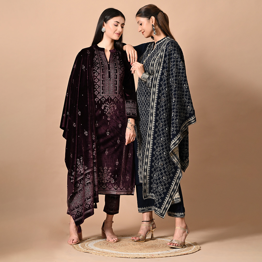 Sabhyata_ethnic's tweet image. Crafted for vows under winter skies, our Shagnaa Di Shaam wedding wear captures elegance and tradition in every stitch. ✨

#weddingedit #EthnicCharm #sabhyataclothing