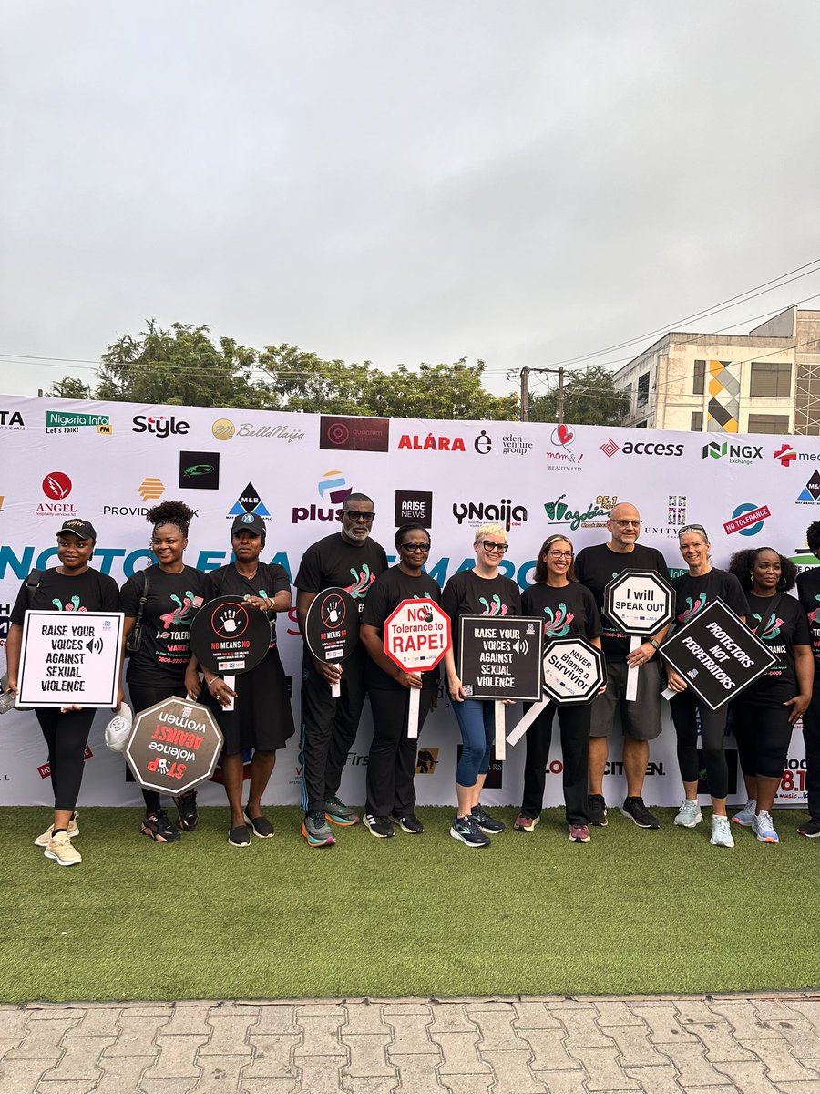 WARIF_NG's tweet photo. LIVE from the #NoToleranceMarch: Powerful chants, inspiring placards, and unwavering solidarity. Together, we’re creating change.
#WARIF
#warifnotolerancemarch
#16DaysOfActivism2023
#NoMeansNo #NoTolerance
#EndSexualViolence https://t.co/6BFcdo7mTD