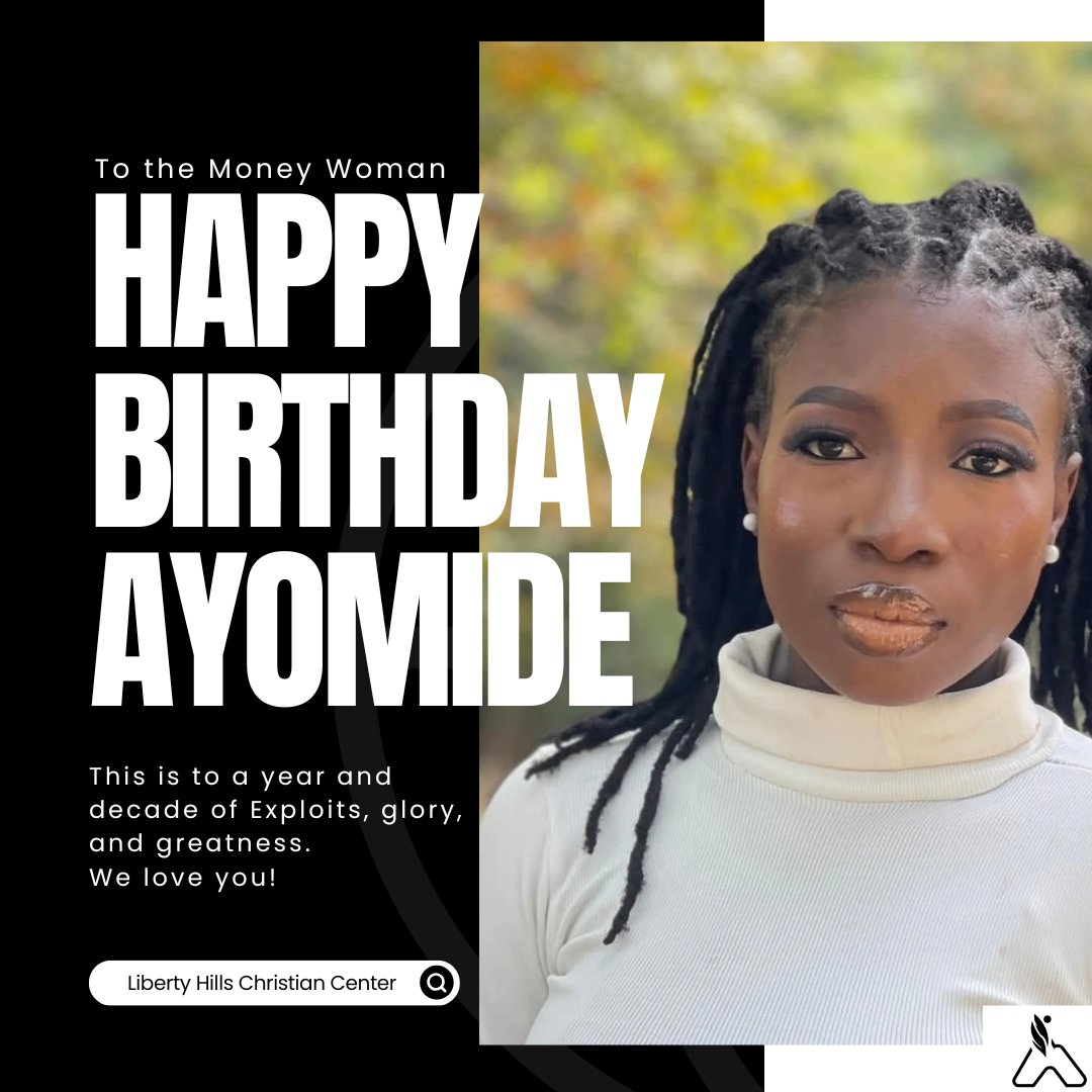 LibertyHillsNg's tweet photo. Happy Birthday to our Minister Ayomide Marcel @akinsolaayomide. May God crown all your efforts with success, and may the grace of God cause favour and honour to rest on your life. To our future Bank CEO, and MoF, Happy Birthday, Money Woman🎂.
#LeadingLights https://t.co/39dABm0YAq