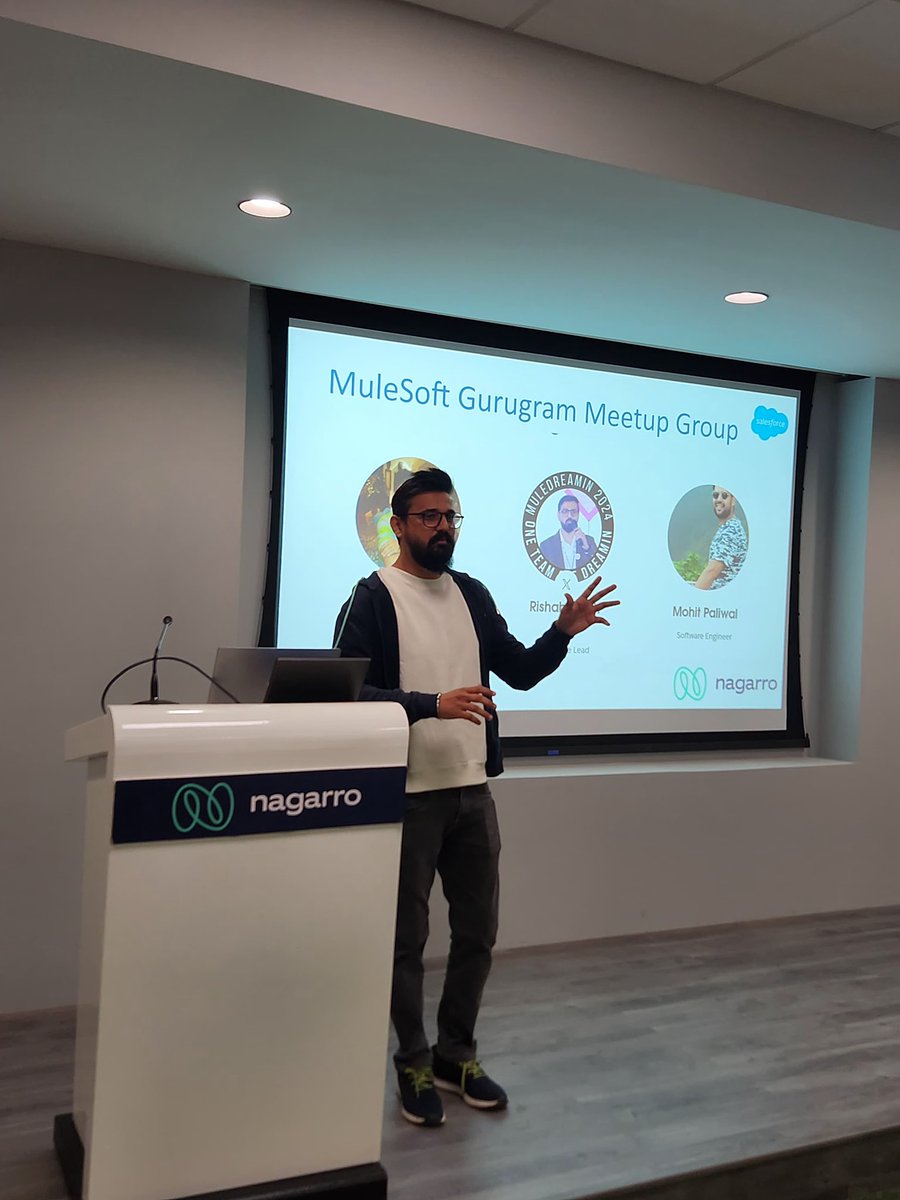 rish_seth's tweet image. The Moment is Here: Gurgaon MuleSoft & Salesforce WIT joint Meetup Event Has Begun!
Session on MuleSoft Best Practice is currently in-progress.
Get ready for a day filled with inspiring sessions, insightful discussions.
@sonika_sfdc @cloudyamit @trailhead @MuleSoft @MuleDev