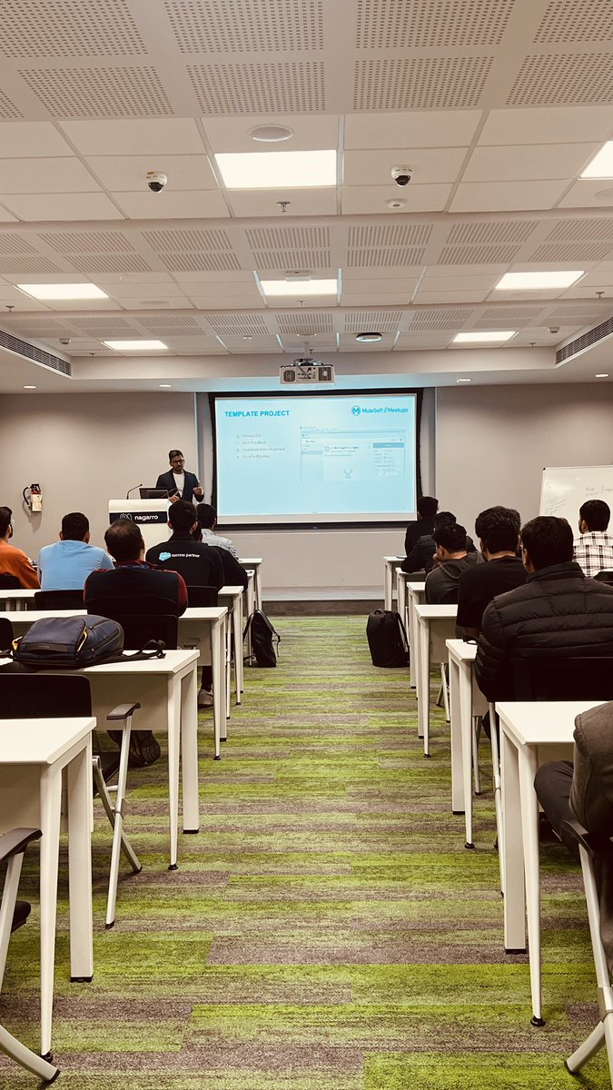 Rishabh Seth (@rish_seth) on Twitter photo The Moment is Here: Gurgaon MuleSoft & Salesforce WIT joint Meetup Event Has Begun!
Session on MuleSoft Best Practice is currently in-progress.
Get ready for a day filled with inspiring sessions, insightful discussions.
<a href="/sonika_sfdc/">Sonika Tomar☁</a> <a href="/cloudyamit/">Amit Singh 🇮🇳 सत्य सनातन की जय 🕉️</a> <a href="/trailhead/">Trailhead</a> <a href="/MuleSoft/">MuleSoft</a> <a href="/MuleDev/">MuleSoft Community</a> The Moment is Here: Gurgaon MuleSoft & Salesforce WIT joint Meetup Event Has Begun!
Session on MuleSoft Best Practice is currently in-progress.
Get ready for a day filled with inspiring sessions, insightful discussions.
<a href="/sonika_sfdc/">Sonika Tomar☁</a> <a href="/cloudyamit/">Amit Singh 🇮🇳 सत्य सनातन की जय 🕉️</a> <a href="/trailhead/">Trailhead</a> <a href="/MuleSoft/">MuleSoft</a> <a href="/MuleDev/">MuleSoft Community</a>