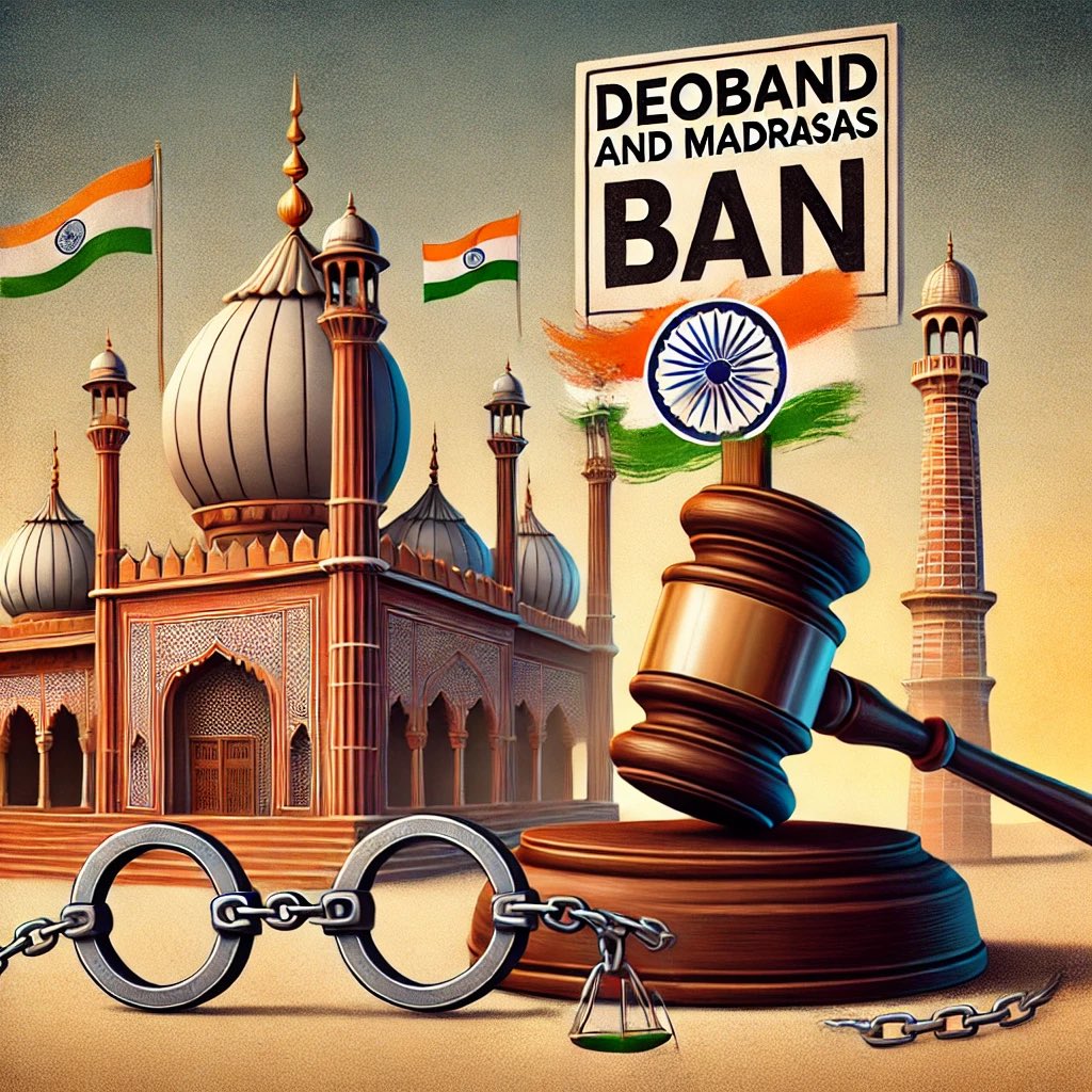 MrTiwaree's tweet photo. यदि बांग्लादेश मे इस्कॉन बैन हो रहा है,

तो भारत मे भी “देवबंद और मदरसा” बैन होना चाहिए ?

1. हाँ ?
2. नहीं ? https://t.co/cw4i1b78dD