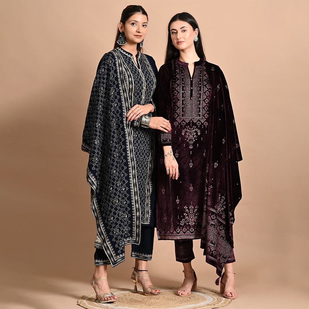 Sabhyata_ethnic's tweet image. Crafted for vows under winter skies, our Shagnaa Di Shaam wedding wear captures elegance and tradition in every stitch. ✨

#weddingedit #EthnicCharm #sabhyataclothing