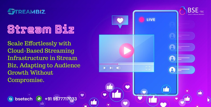 BSEtech's tweet image. Stream Biz - Scale Effortlessly with Cloud-Based Streaming Infrastructure in Stream Biz, Adapting to Audience Growth Without Compromise.

bsetec.com/periscope-clon…

#bigoliveclonescript #livestreamingclone
#periscopeclonescript #livestreamingappclone
#livestreamingappscript