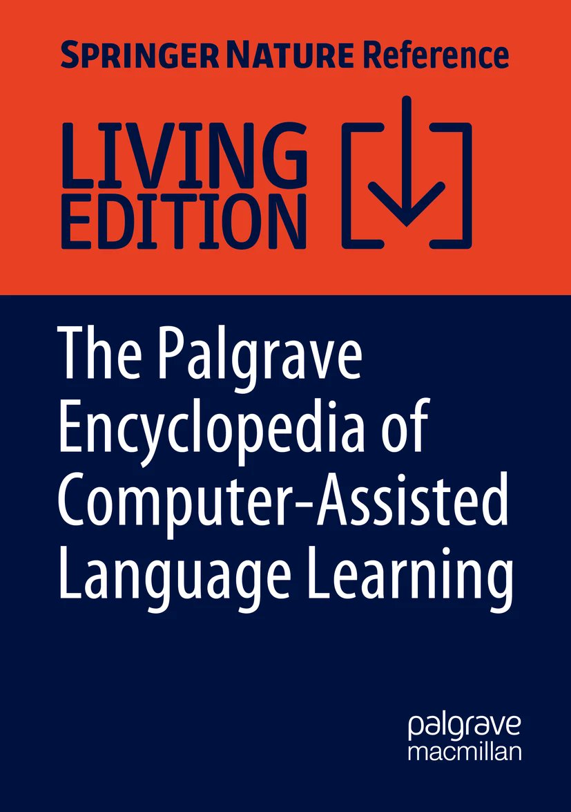 perezparedes's tweet image. Learner Autonomy and Data-Driven Learning, Charles, M. (2025). In: McCallum, L., Tafazoli, D. (eds) The Palgrave Encyclopedia of Computer-Assisted Language Learning. @Palgrave Macmillan,
link.springer.com/referenceworke…
#corpuslinguistics #languagelearning #datadrivenlearning #DDL
"The…