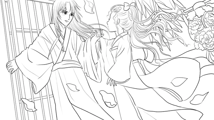 2年前に描いていた分と今回描きなおした分
見比べてみたらどちらでもええいうたらええという気もします( ゜Д゜)
がひーん 