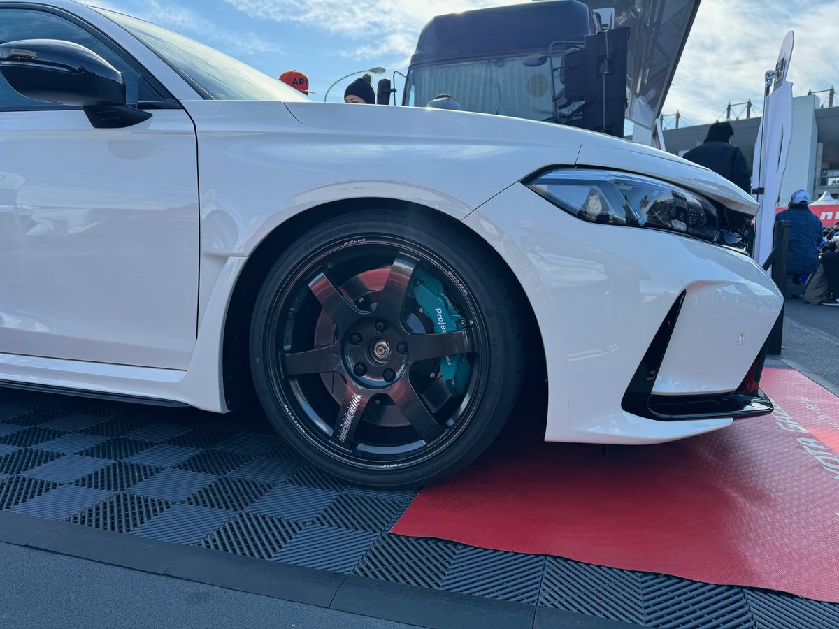 pmu_info's tweet photo. 大湯選手のCIVIC TYPE R FL5
プロジェクトミュー
6pistonブレーキキャリパー キット
装着😆
是非ご覧ください♪ https://t.co/fRuJJTxCsP