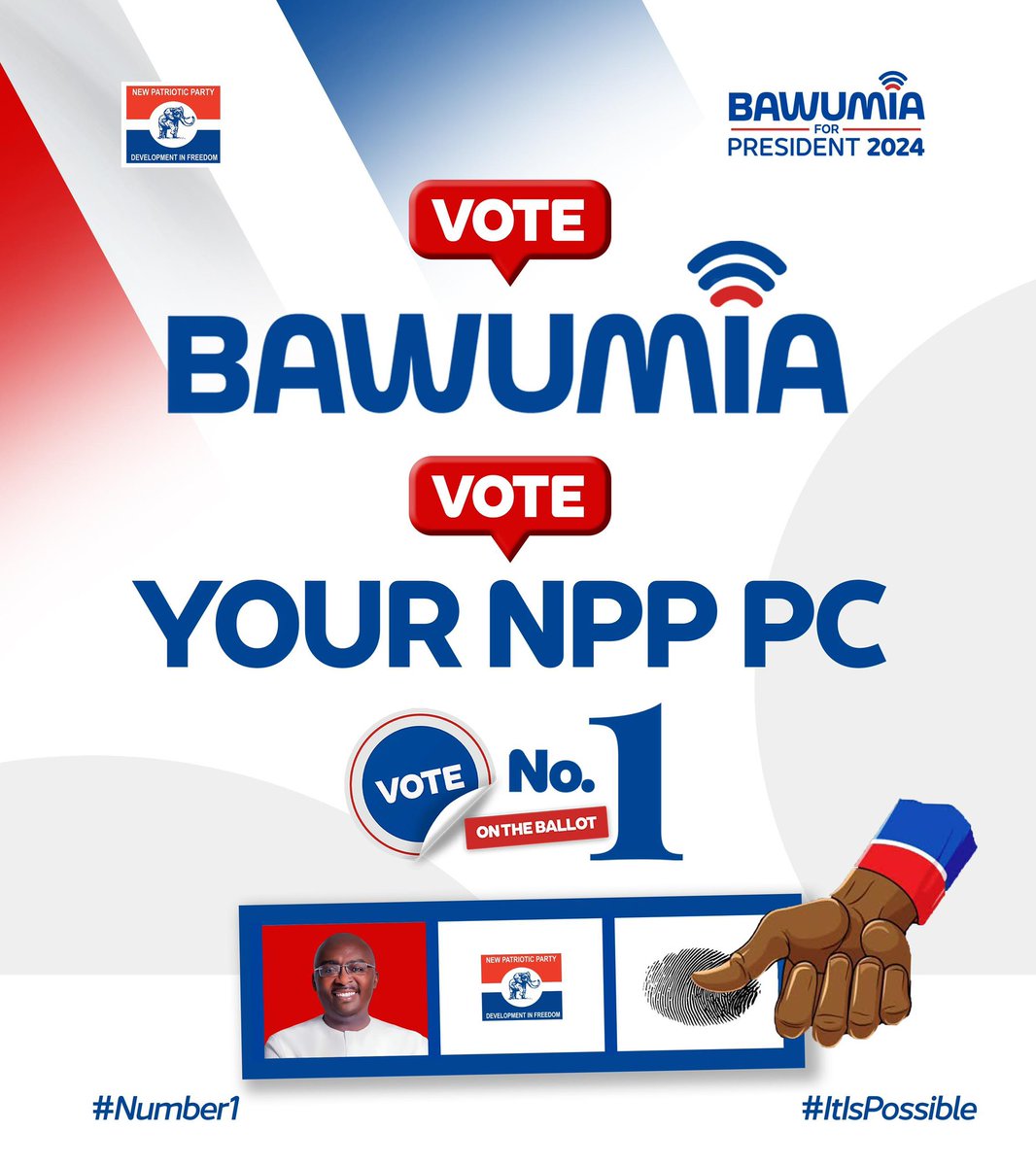 #1TouchForBawumia
