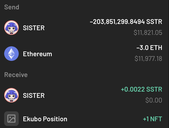 TobbyKitty's tweet photo. Okay okay SSTR fam.. 💅

I just added 24k worth of Liquidity to SSTR and ETH pool.

Got your back, time to thrive. https://t.co/Nx3ennRXAm