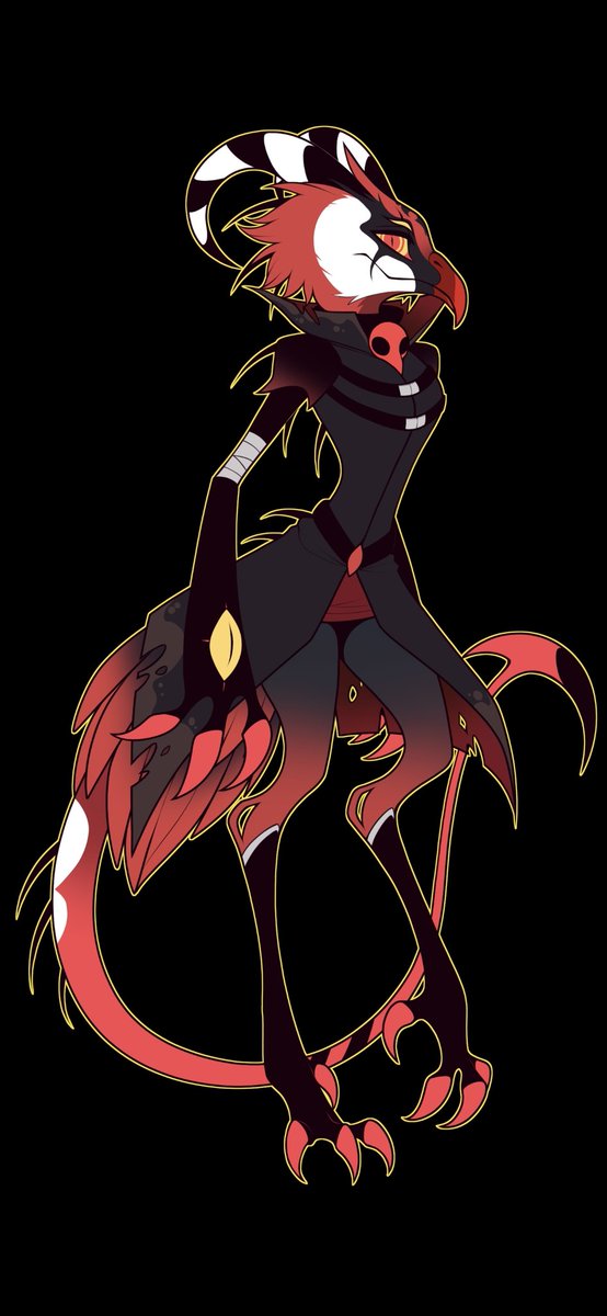 pockidom's tweet photo. Drew #Blitzø as an ars goetia hybrid. Thought he would look cool and wanted to draw him. Used his first designs outfit. 
#HelluvaBossFanart #HelluvaBossBlitzø #HelluvaBossBlitz https://t.co/TJNcrQv5yS