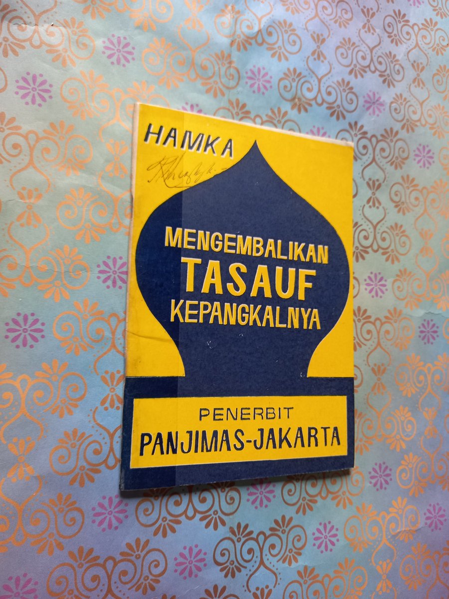 BukuDiponegoro's tweet photo. Mengembalikan tadauf kepangkalnya
Hamka
Kondisi buku cukup bagus,uk kecil,1973,57 hlm
Harga 300 rb
#mengembalikantasaufkepangkalnya
#hamka
#tokobukudiponegoro https://t.co/9gtD7ZyVmD