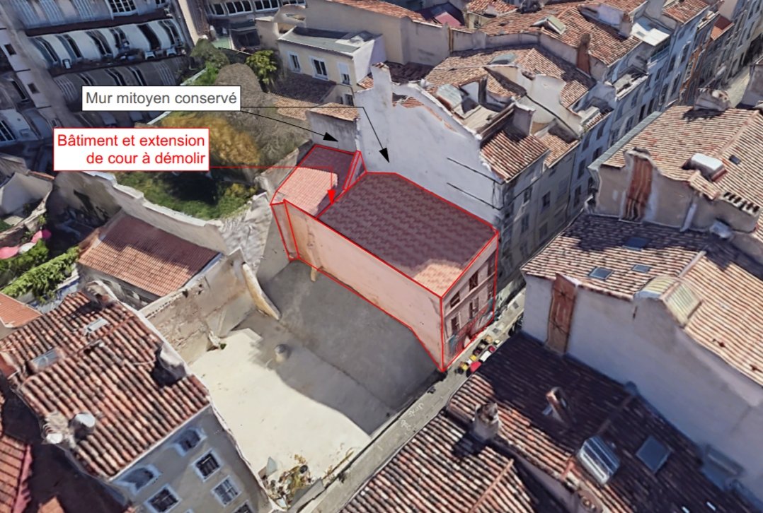 DavidLaMars's tweet photo. La Splain AMP programme la démolition du restant du 69 rue d'Aubagne avec pose de tirants (fév-mai 2025) et le confortement du 61, en vue de la construction du lieu ressources sur le site des effondrements du 5 novembre 2018
#Marseille https://t.co/PWSSfpj2lv