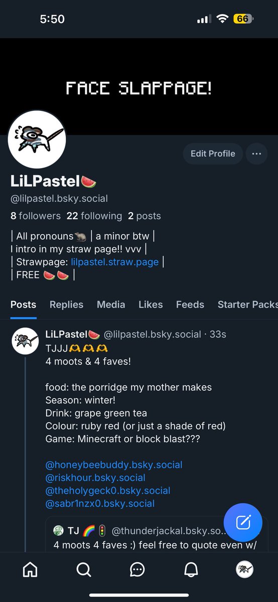 LiLPastel___'s tweet image. Let me just promote my Bluesky for my moots and friends🫶🦋
FOLLOW ME? :3 /nf
I’ll be reposting old art first probably