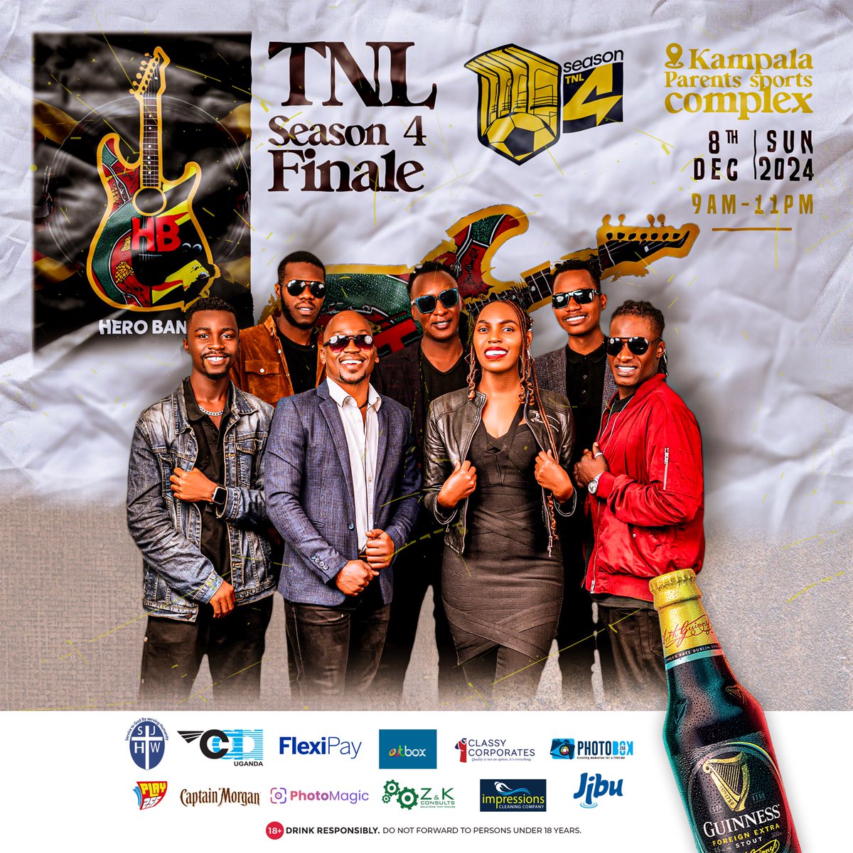 The Tie 👔 and the Goat 🐐 

<a href="/HornBills2k13/">Horn_Bills⭐️</a> and <a href="/ButidaFc/">FC Butida</a> we see you 👀  

Tomorrow, #TNL4 finale at Kampala Parents Sports Complex starting at 9am till late 

#GonyaamaFiDiLadies 
#TheCrocsMustFeed 
#Zii✌️
#EducationForResponsibility