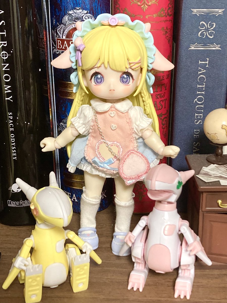 mohirodoll's tweet photo. いただいたドラネッツさんともカラーリングがバッチリ合ってる💡 https://t.co/lzHrfFcY8R