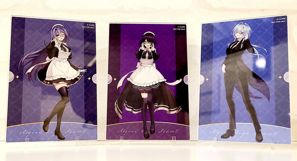 あおぎり高校 執事眼鏡 音霊魂子モデル あおぎり高校 × 執事眼鏡eyemirror 音霊魂子 モデル、エトラ モデル