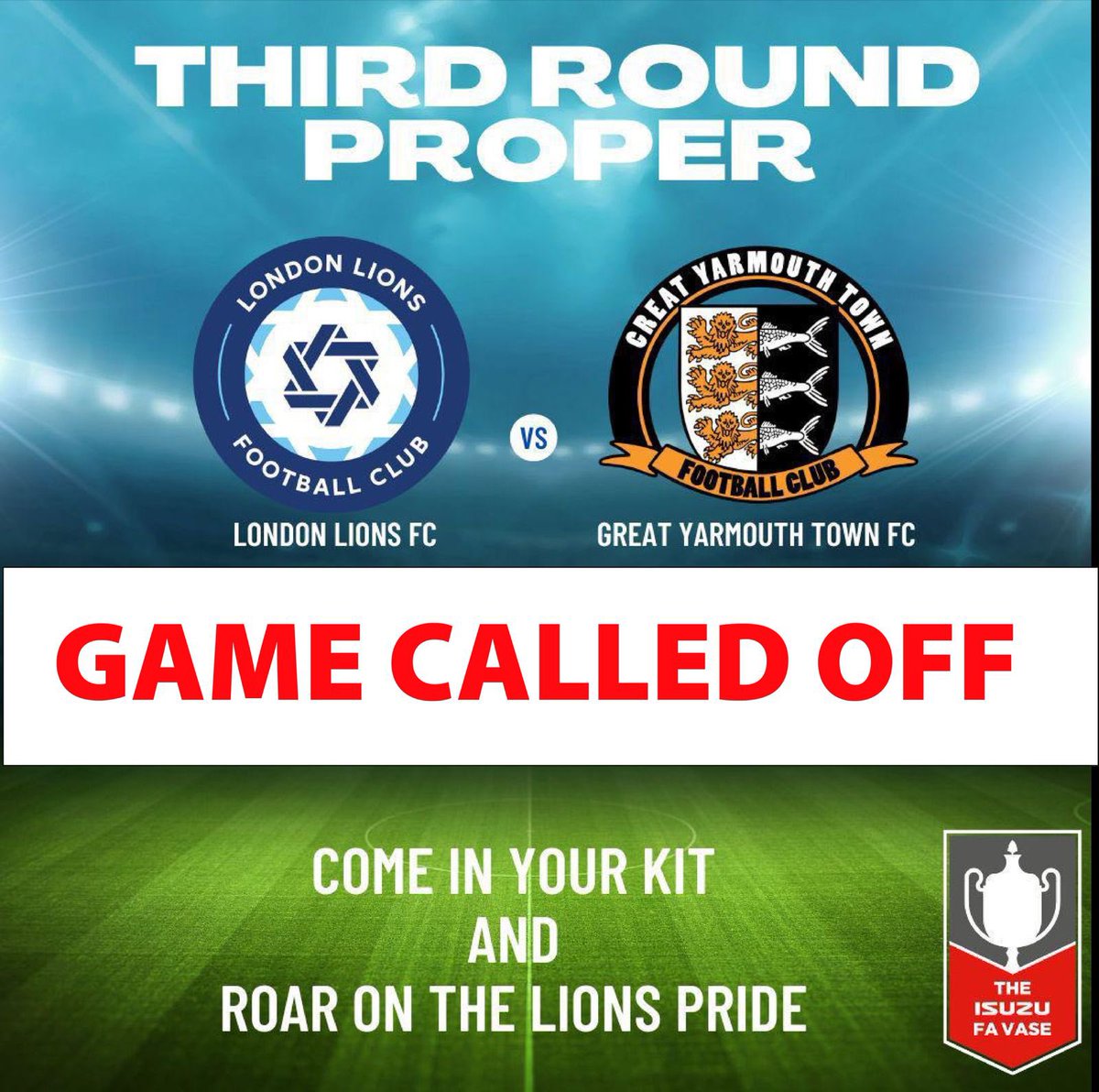 LondonLions_ tweet picture