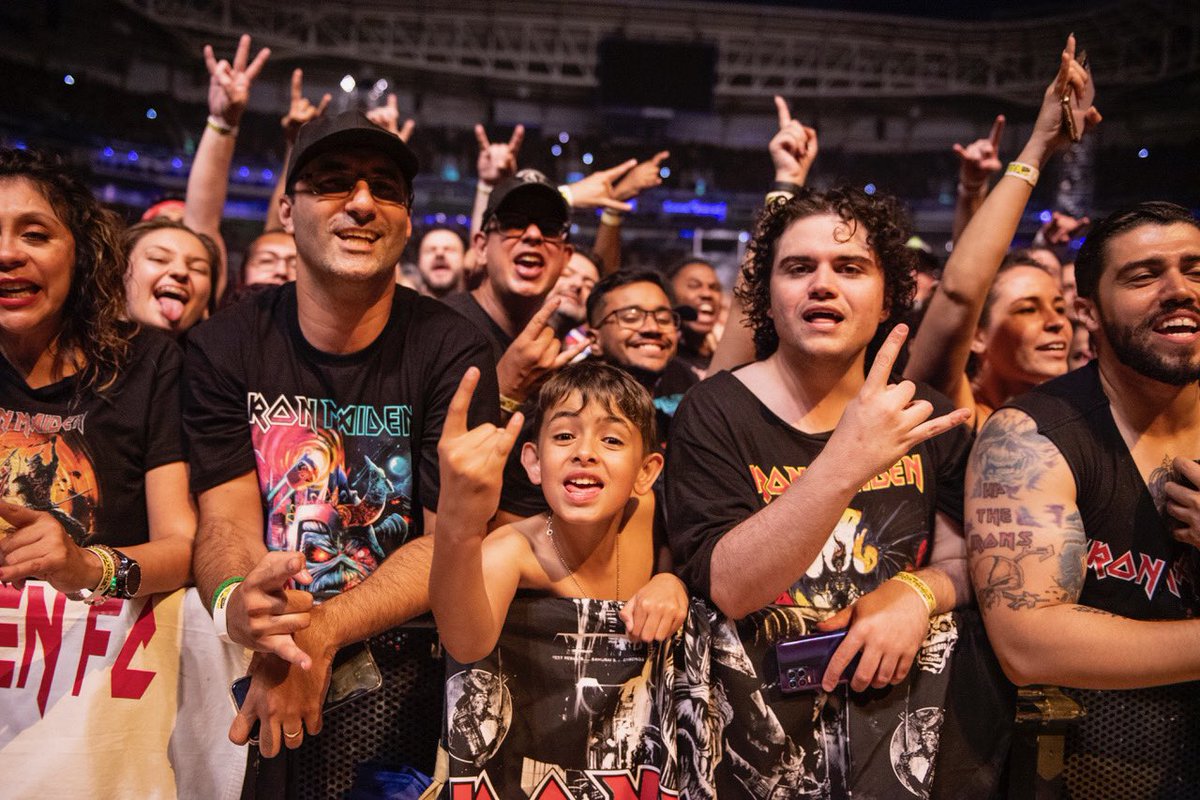 IronMaiden's tweet image. What an incredible first night in São Paulo! 🔥

#IronMaiden #TheFuturePastWorldTour #KillerKontent #McMurtrie