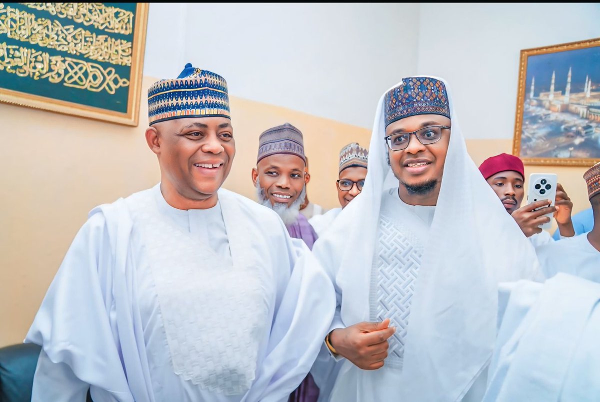 realFFK's tweet photo. It was an honor and privilege to attend the wedding ceremony of the daughter of my friend and brother @ProfIsaPantami in Abuja yesterday. Congratulations to the happy couple and their respective families. May God bless this union. 🙏 https://t.co/nLnokpnyYo