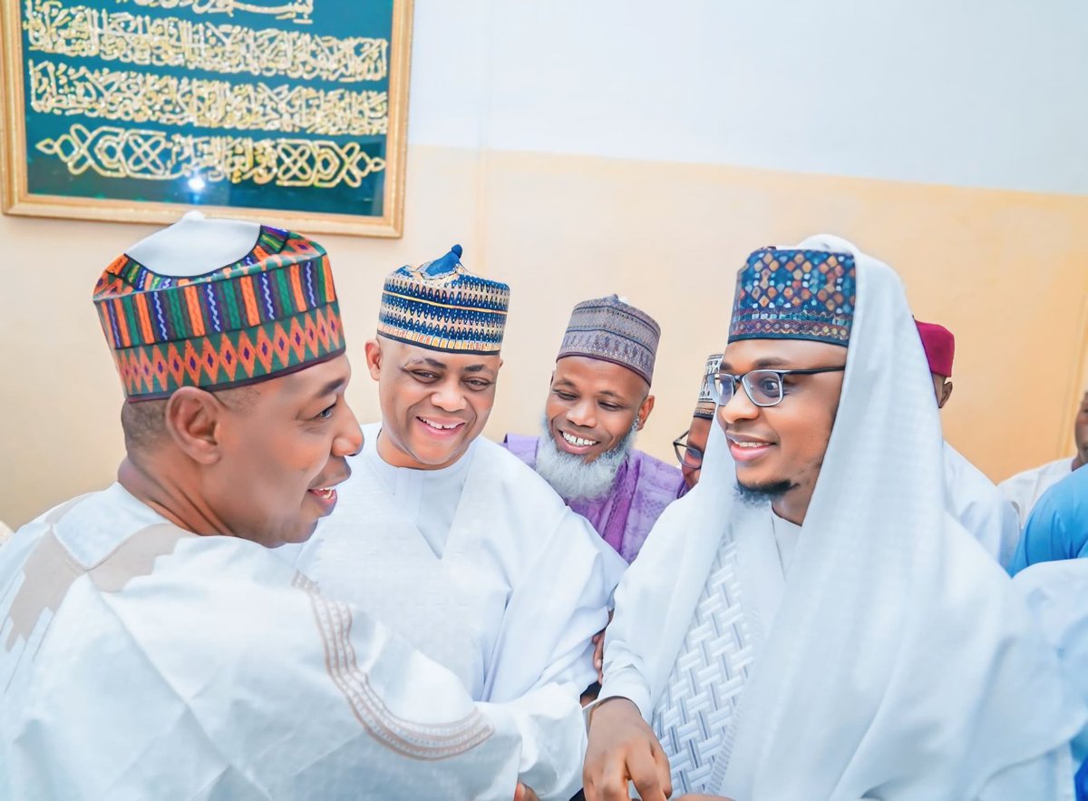 realFFK's tweet photo. It was an honor and privilege to attend the wedding ceremony of the daughter of my friend and brother @ProfIsaPantami in Abuja yesterday. Congratulations to the happy couple and their respective families. May God bless this union. 🙏 https://t.co/nLnokpnyYo