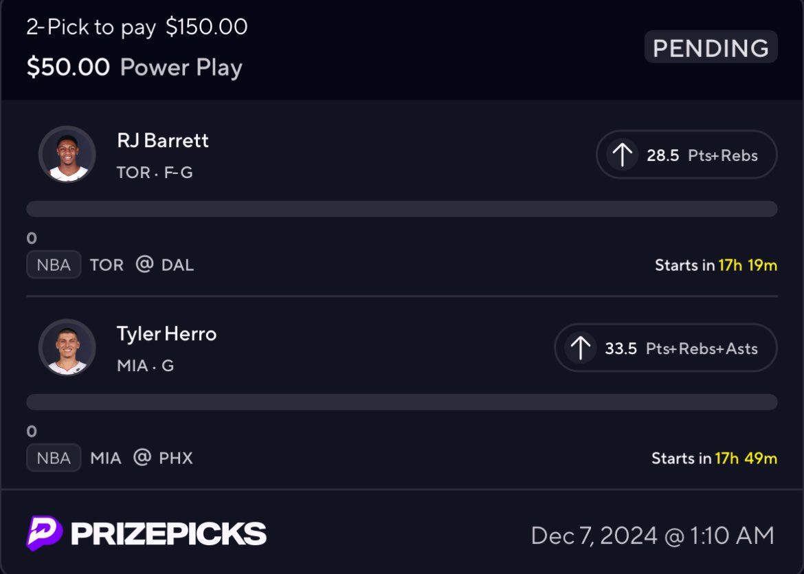 PrizePicks lock for tomorrow lock this

#NBA #PrizePicks #GamblingTwitter 
prizepicks.onelink.me/gCQS/shareEntr…