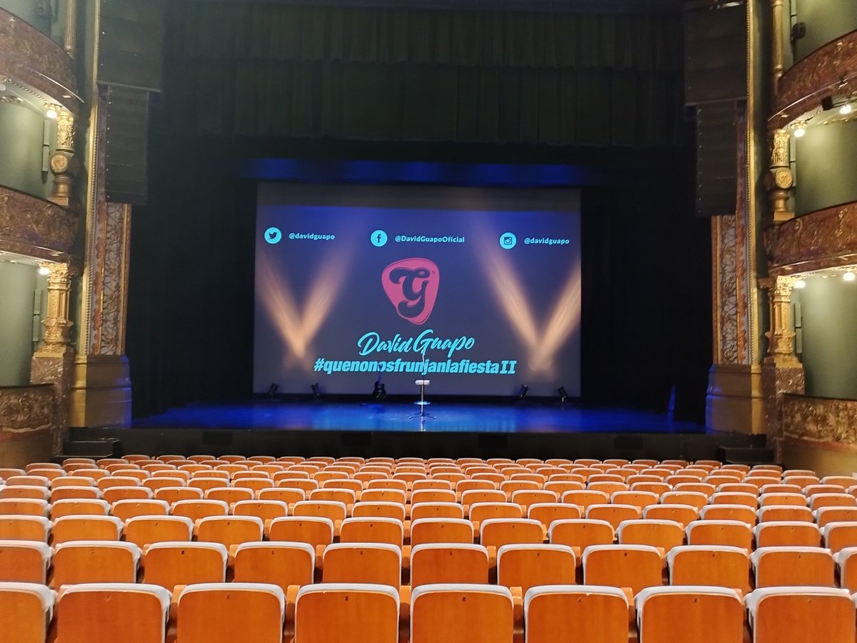 Enhorabuena <a href="/davidguapo/">David Fontana</a> vi tu monólogo en Bilbao y es una auténtica locura!!!! Que pechá de reir!!!! Un espectáculo 5 estrellas.
