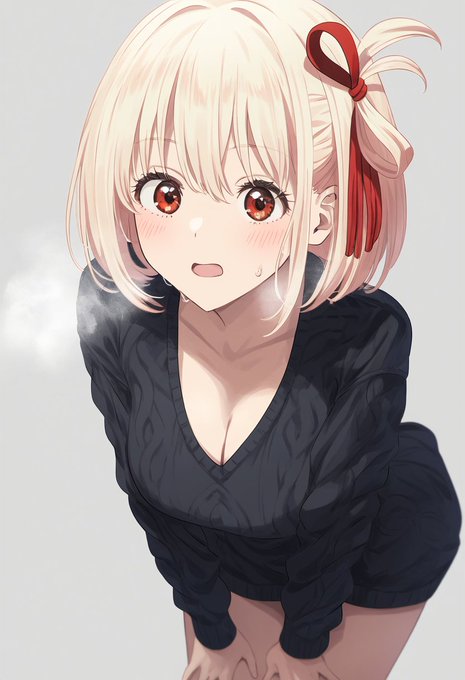 汗かきな錦木千束 