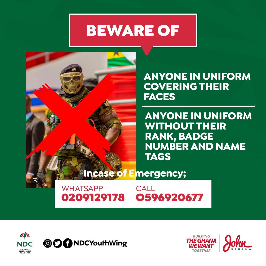 georgeoaddo's tweet photo. See, Record and Report! Let's be vigilant today and report all issues using the details below. Protect our victory! #ChangeIsHere https://t.co/zgHgsAw6kC