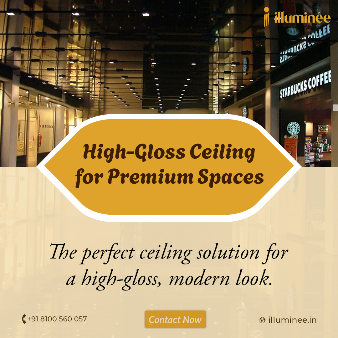 illuminee823's tweet image. Want to give your space a stunning, modern makeover? High-gloss ceilings are the perfect way to add a sleek and luxurious touch to any room.

#HighGlossCeiling #ModernInteriors #PremiumSpaces #SleekDesign #LuxuryLiving #InteriorDesign #CustomLightingSolutions #illuminee