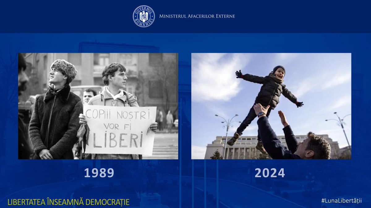 #LunaLibertății #RomâniaEuropeană #35AniLibertate #DrepturiCâștigate #ProtejațiînNATO