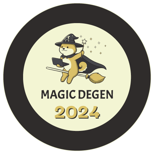Be active until December 24th, repost, and support us! Every day, we'll select 3-5 community members who can claim a free Magic Degen Patch (Ordinal BTC). We'll send it to you for free. What are Trac badges? Find out more at badges.trac.network" - winners please open a ticket