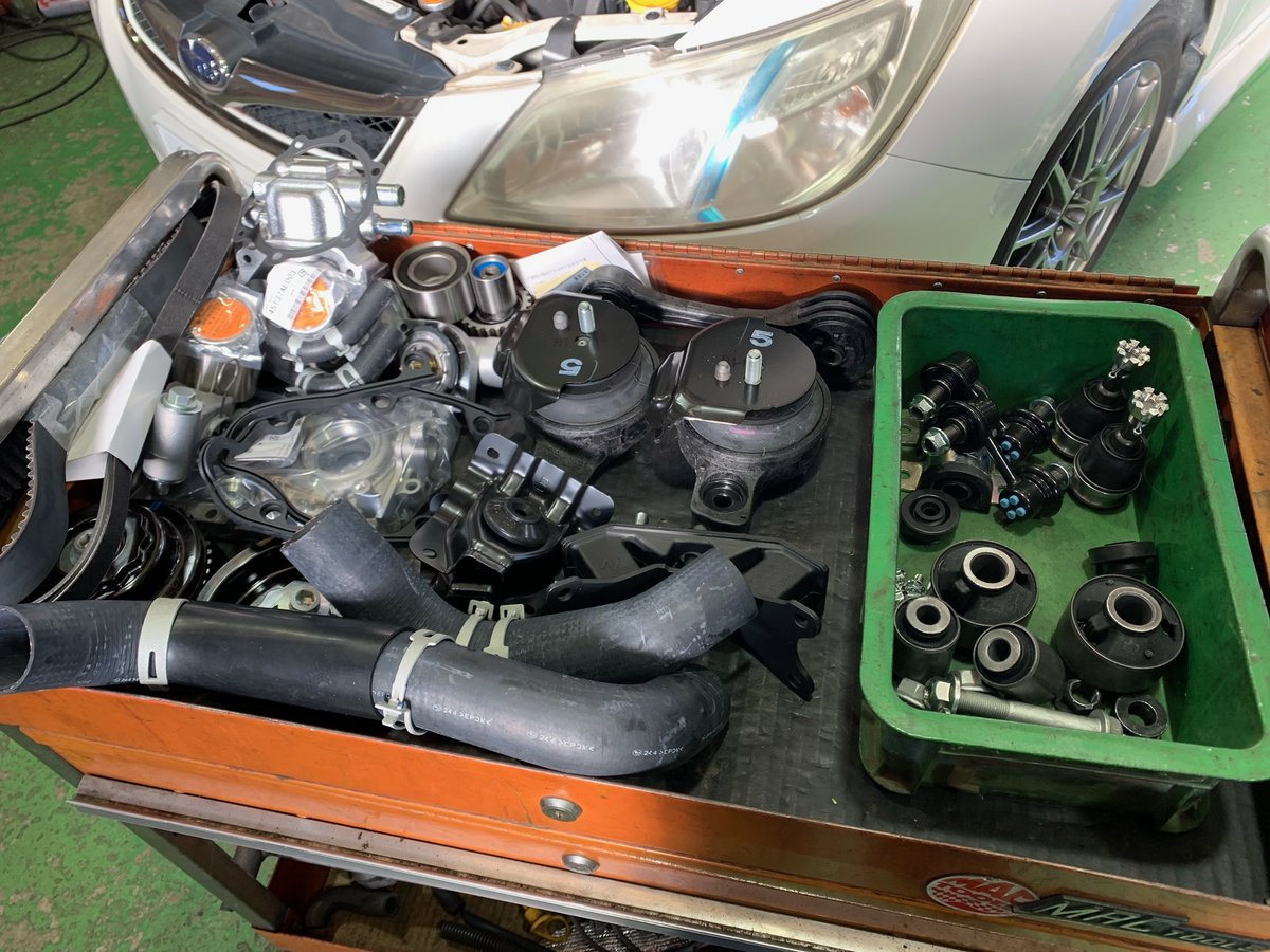 kit_service0429's tweet image. YA5　メンテナンス　１　足周り
⇒ ameblo.jp/kitservice/ent… 

#アメブロ 
#エクシーガ
#YA5
#メンテナンス
#タイミングベルト
#ブッシュ交換
#マウント交換
#SUBARU専門店
#KITサービス
#群馬県太田市
#作業は完全予約制