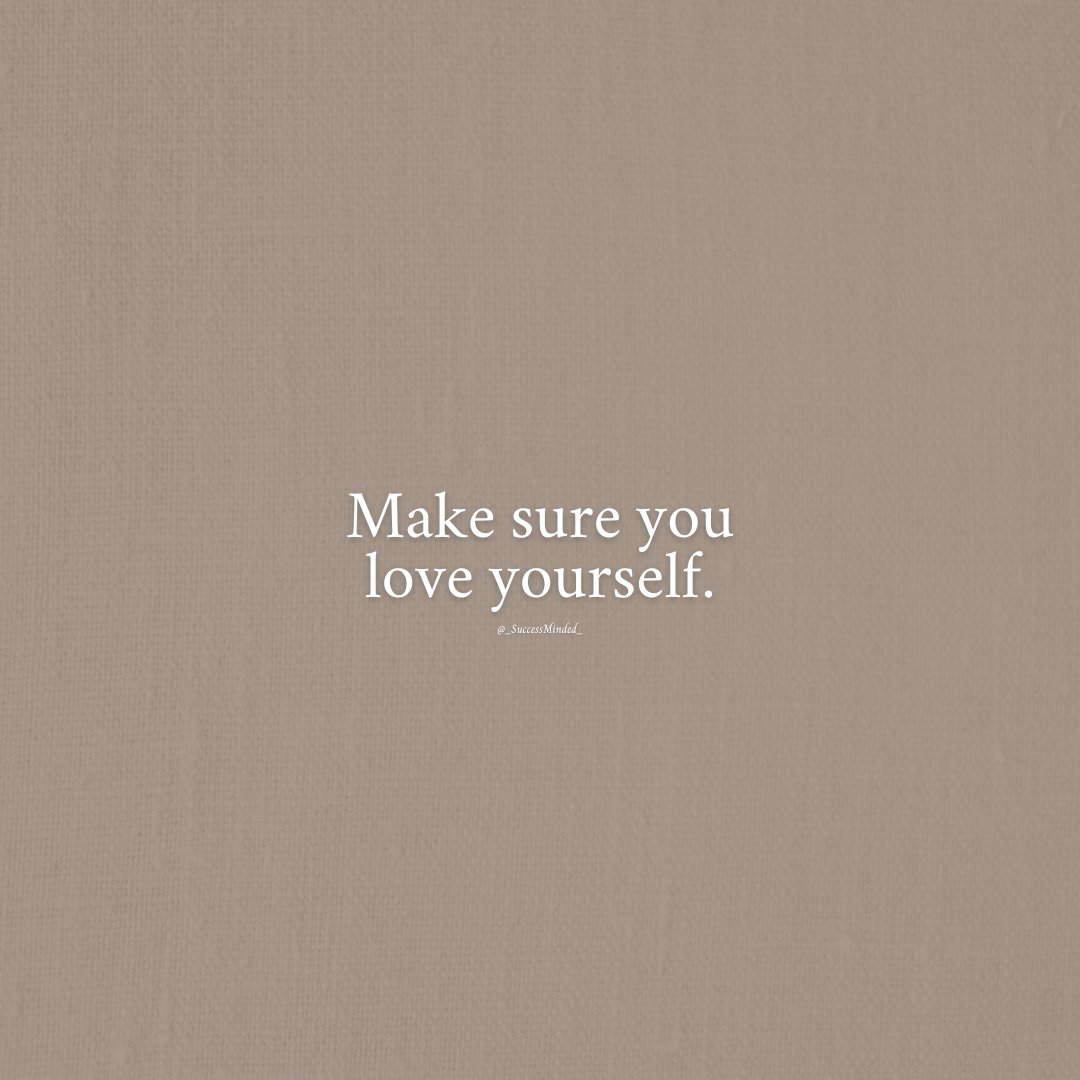 Make sure..