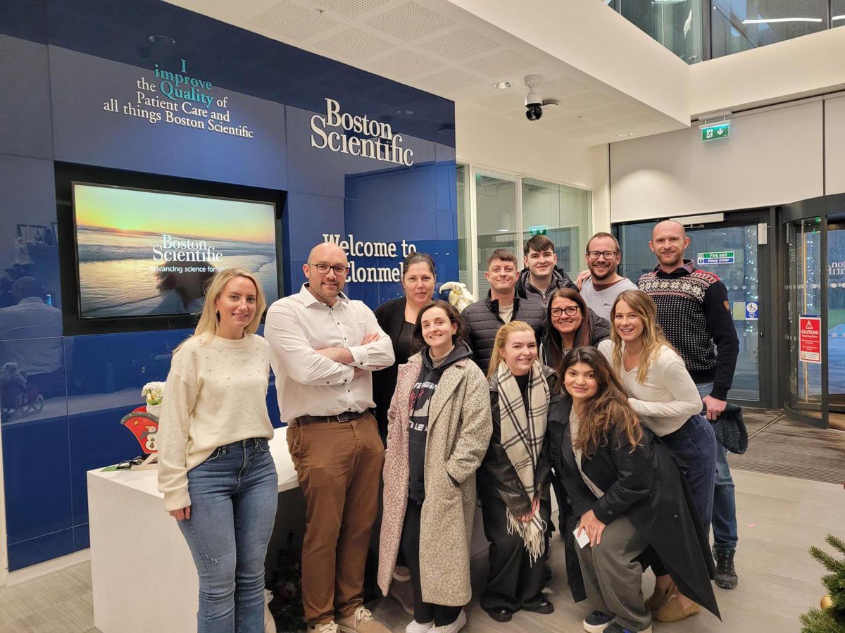 LTHT Cardiac Devices & EP Team 🫀 (@lthtcrmandep) on Twitter photo Thank you <a href="/BSC_RhythmUK/">Boston Scientific CRM/EP UK & IRE</a> for taking us to your production plant in Clonmel Ireland 🇮🇪
The effort, work and number of humans / machines /processes that go into making your devices was astonishing to see and gave us appreciation for even the smallest elements of the device. Thank you <a href="/BSC_RhythmUK/">Boston Scientific CRM/EP UK & IRE</a> for taking us to your production plant in Clonmel Ireland 🇮🇪
The effort, work and number of humans / machines /processes that go into making your devices was astonishing to see and gave us appreciation for even the smallest elements of the device.