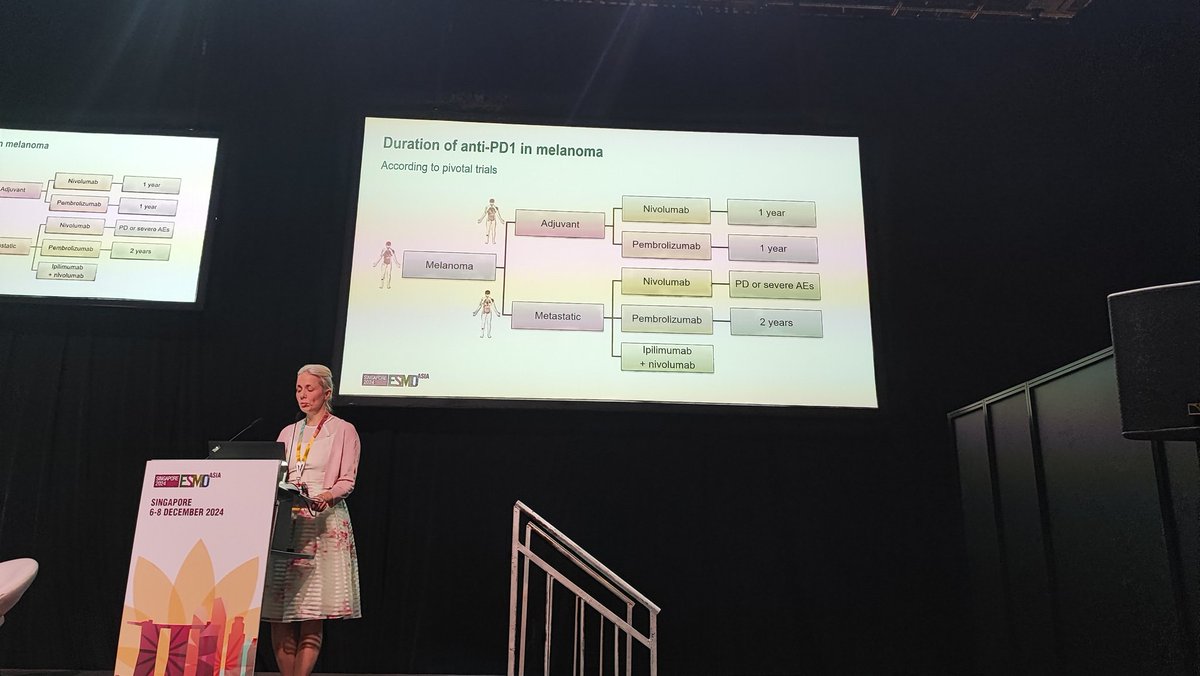 Delivered a lecture on "Low dose immunotherapy in melanoma!" at ESMO Asia 2024, Singapore. 
Thank you <a href="/myESMO/">ESMO - Eur. Oncology</a> 
It will improve access to costly drugs and will reduce toxicities. 
We must learn/collaborate with Netherland to conduct RCTs for rationalization of resources.