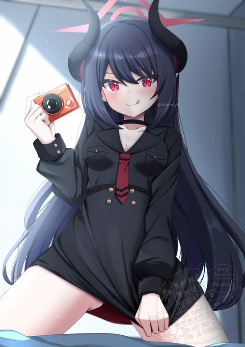 チアキ...!いったい何を...!#ブルアカ 